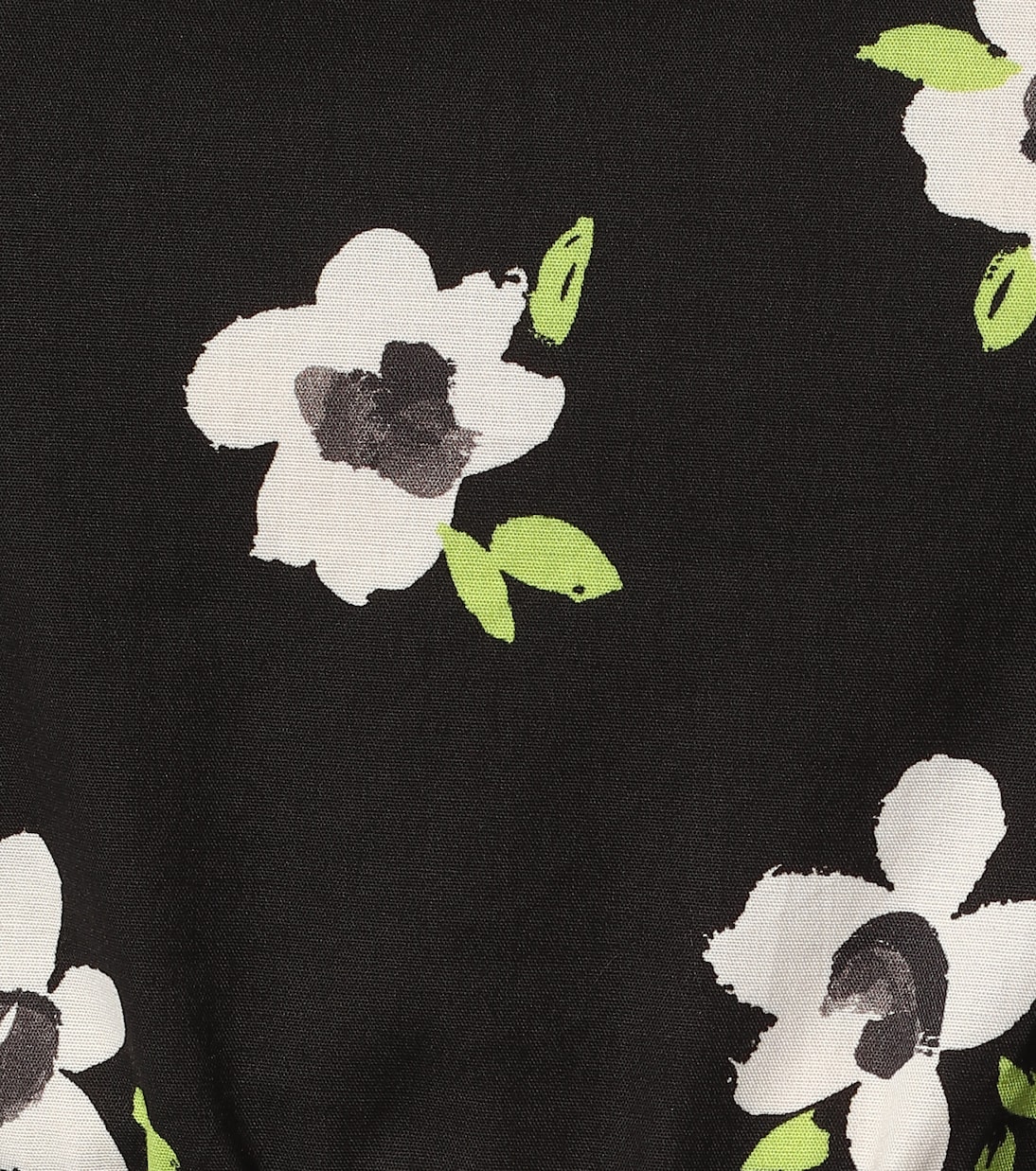 Top Raine a stampa in cotone stretch | Caroline Constas