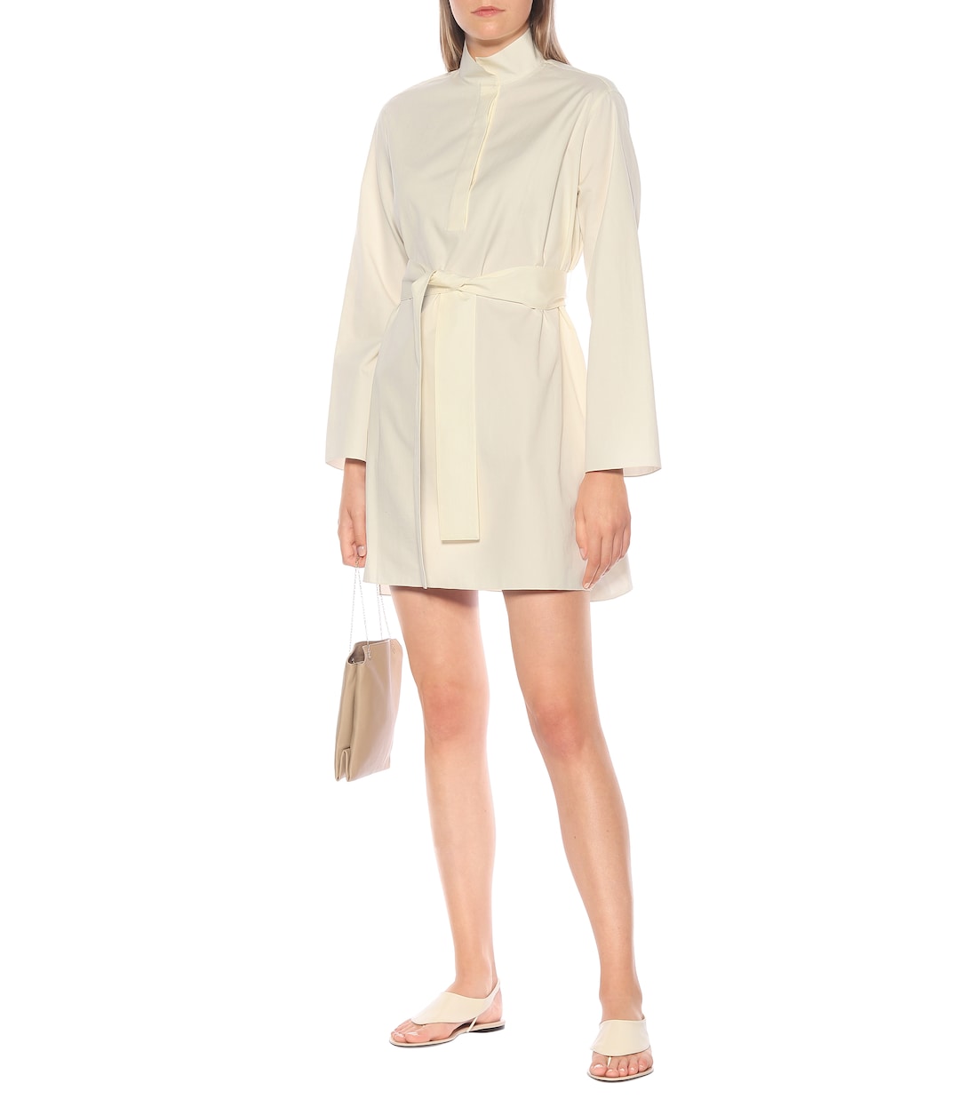 Manuela cotton minidress | The Row
