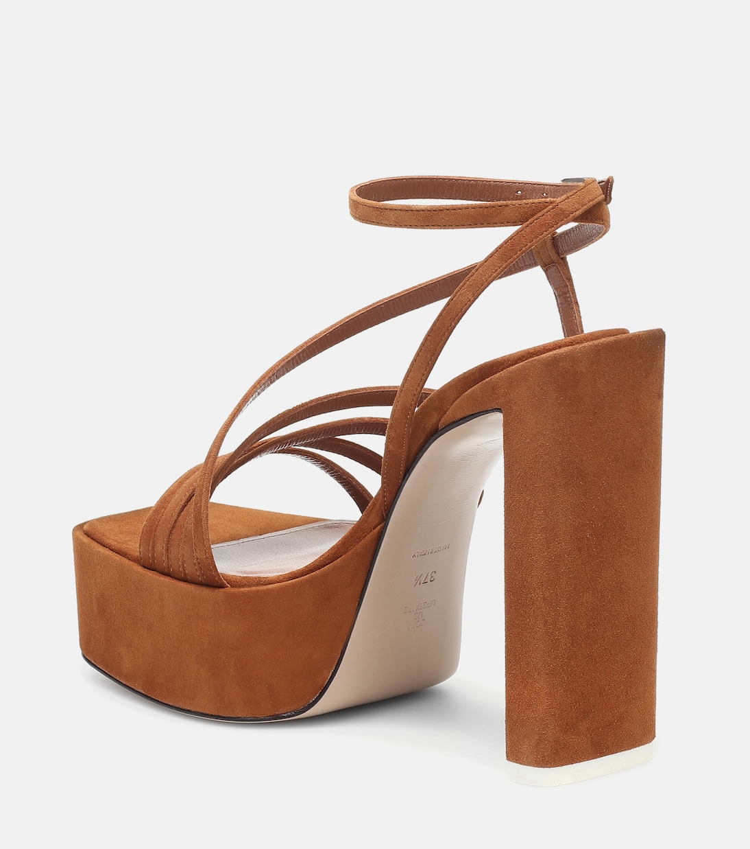Sandali Venice in suede con plateau | The Attico