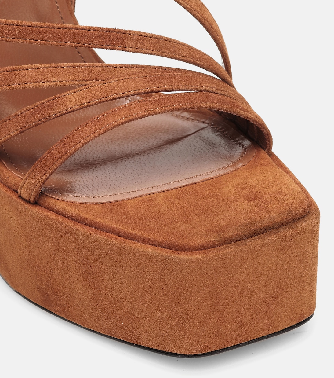 Sandali Venice in suede con plateau | The Attico