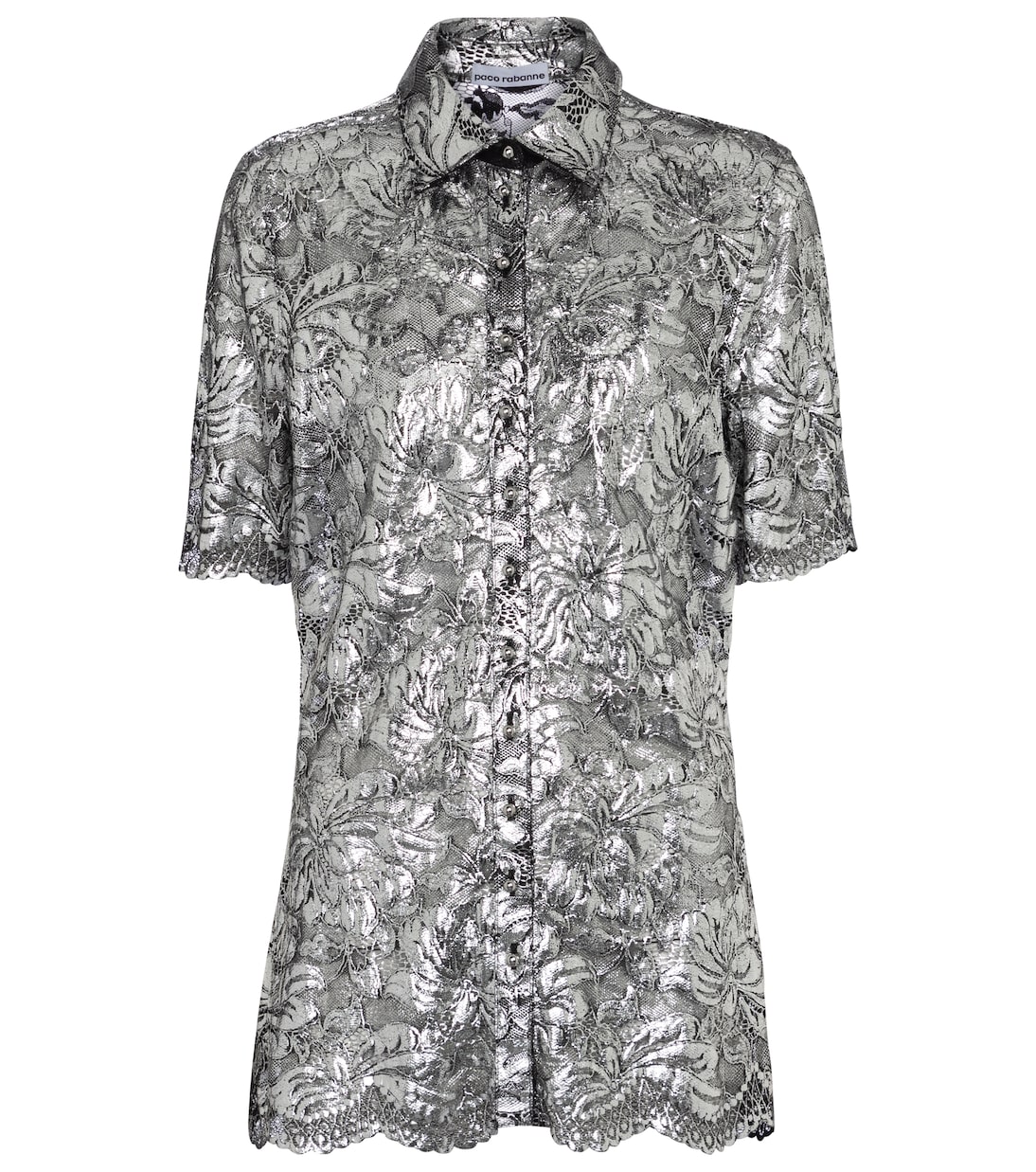 Bluse aus Spitze | Rabanne