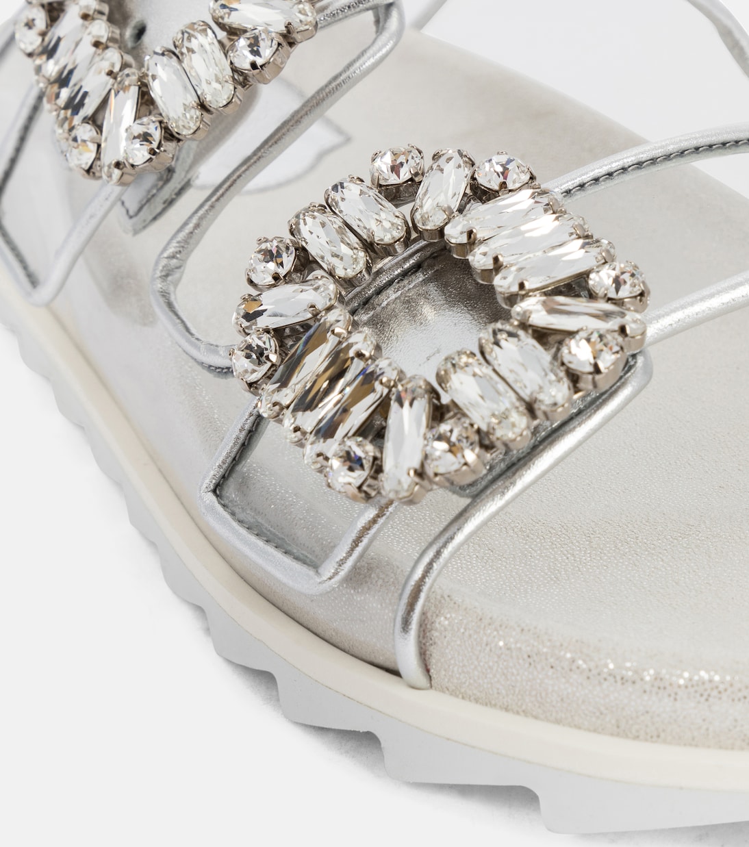 Sandali Slidy Viv' in PVC e pelle | Roger Vivier