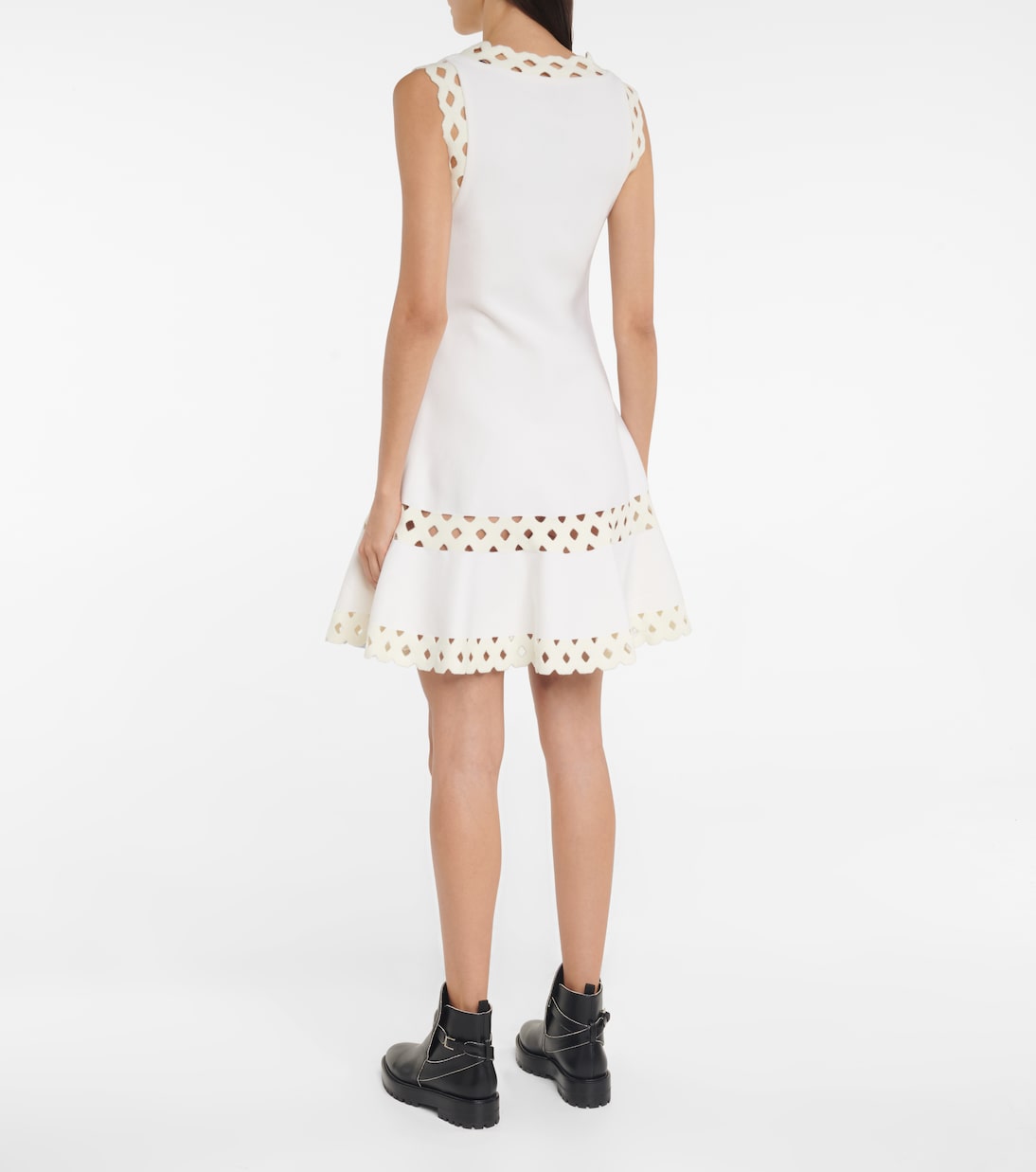 Vienne wool-blend minidress | Alaïa