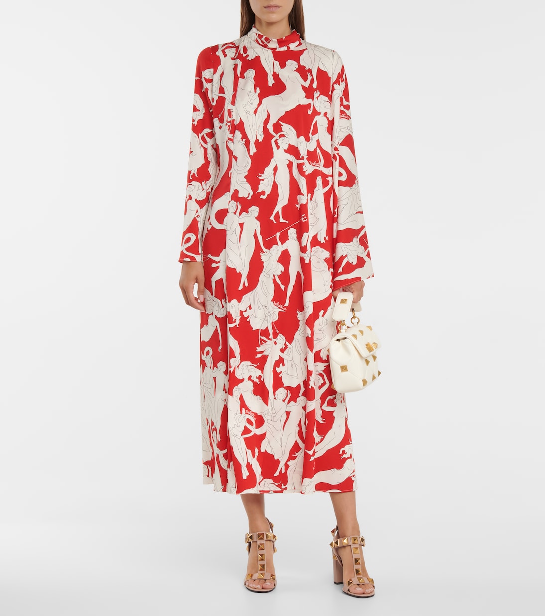 Sandali Roman Stud in pelle | Valentino Garavani