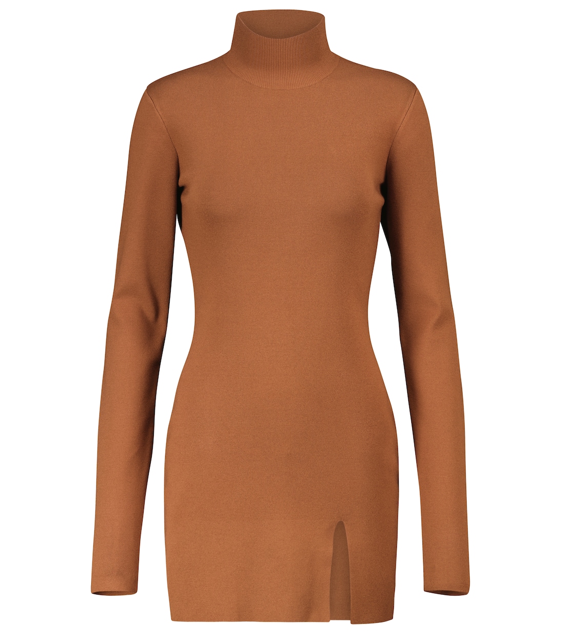 Side-slit knit minidress | Zeynep Arçay