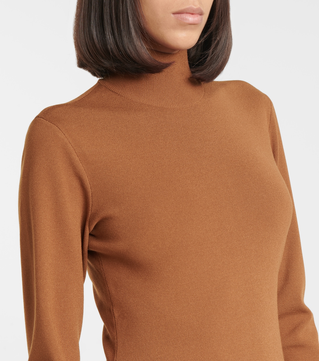 Side-slit knit minidress | Zeynep Arçay