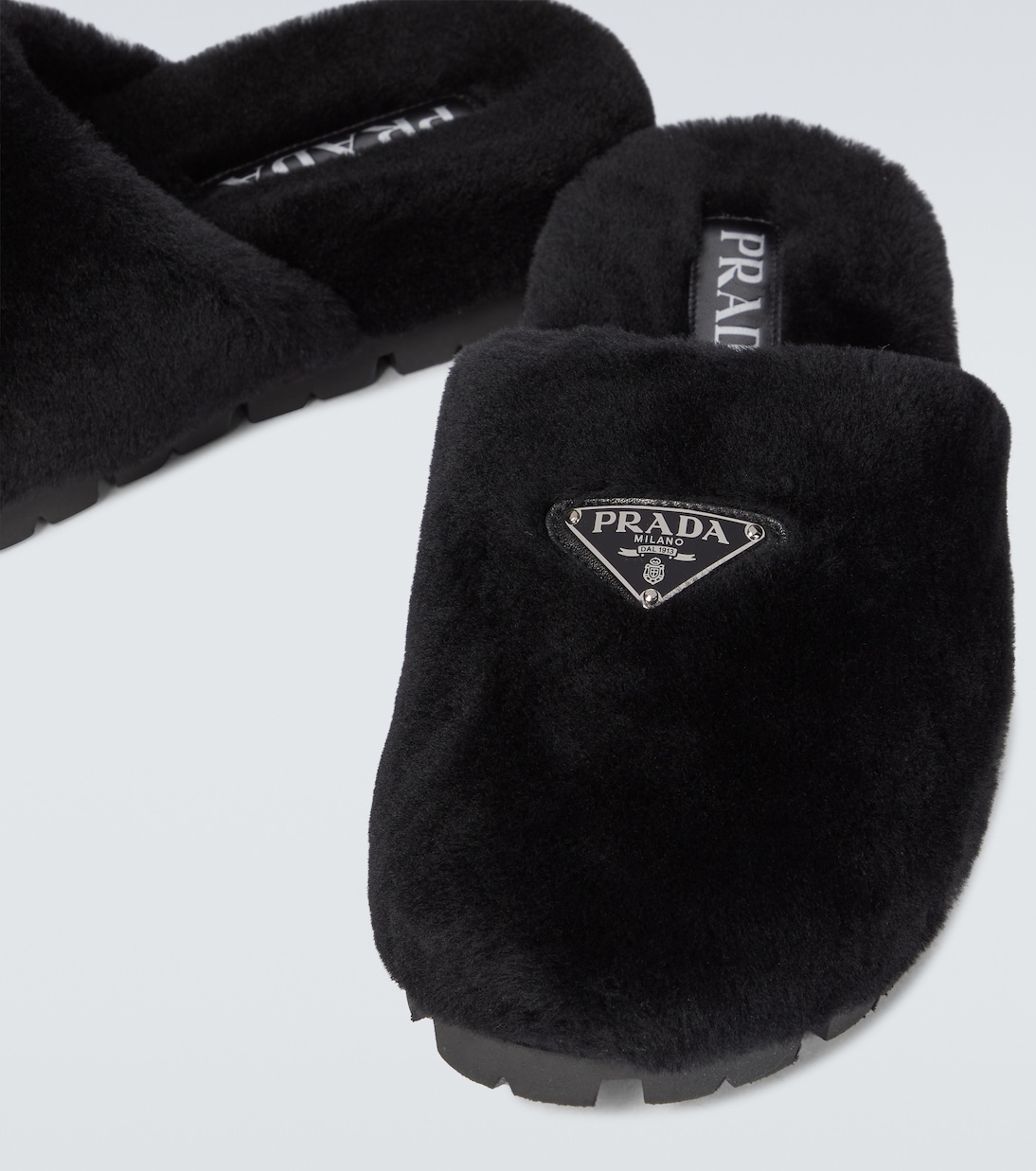 Slippers in shearling | Prada