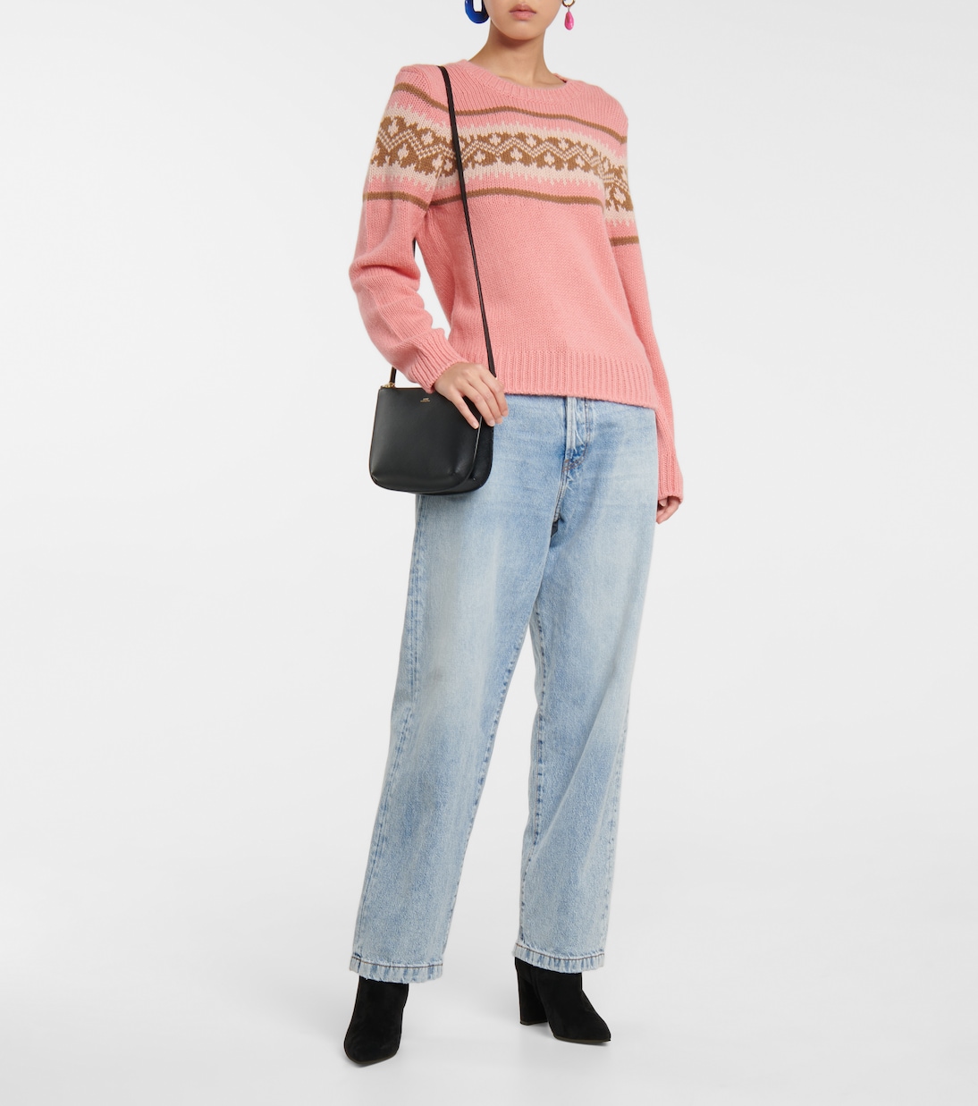 Elizabeth alpaca wool-blend knit sweater | A.P.C.