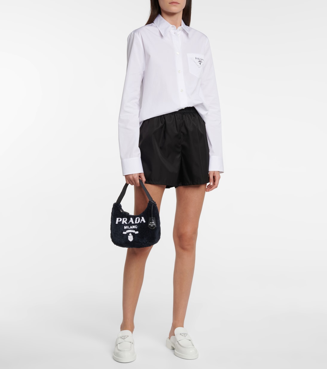 Leather slippers | Prada