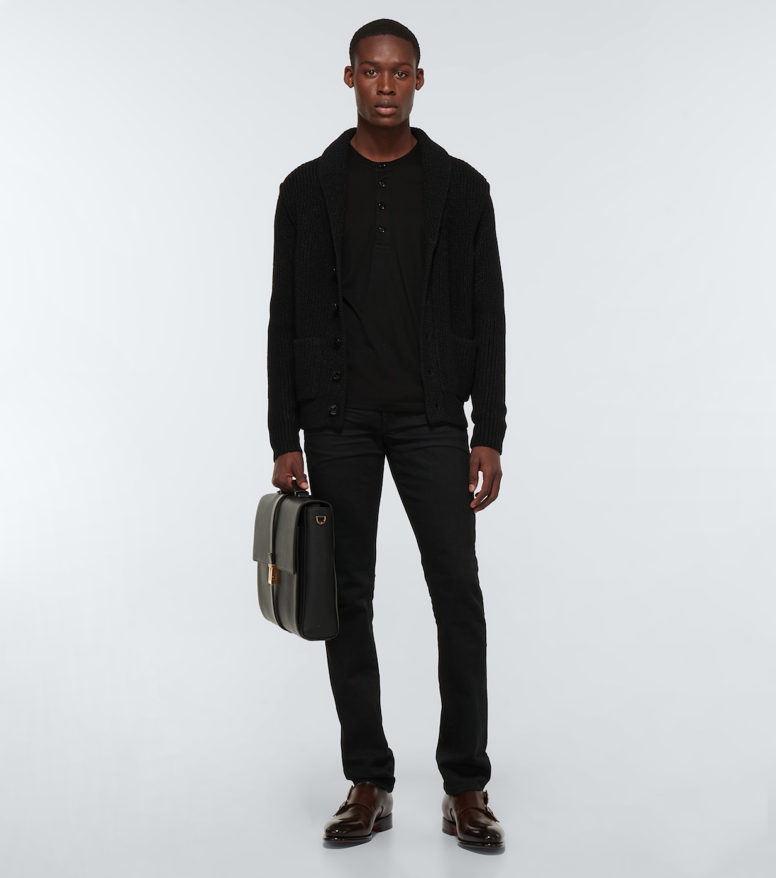 Langarmshirt Henley | Tom Ford