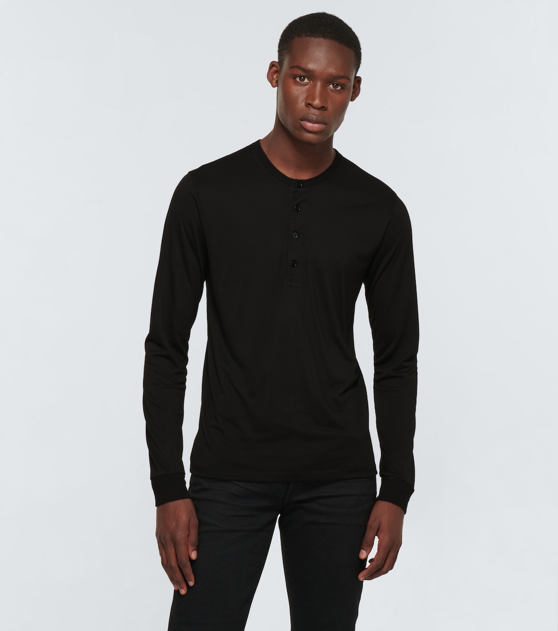Langarmshirt Henley | Tom Ford