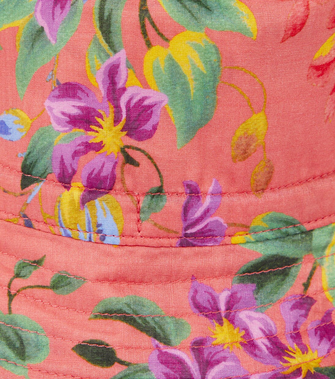 Reversible cotton bucket hat | Zimmermann Kids