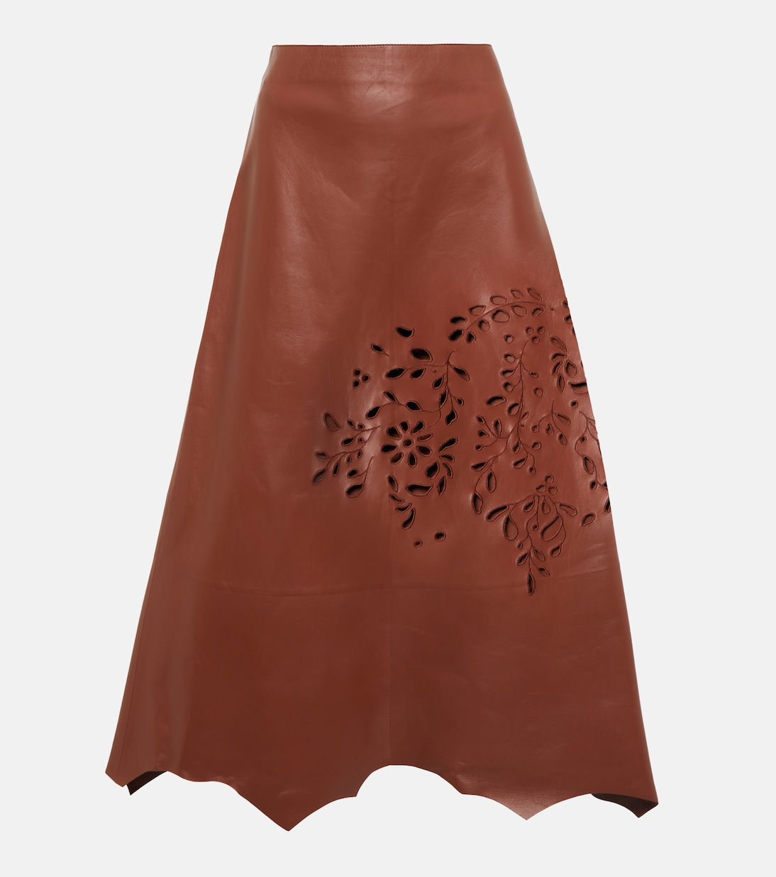 Gonna midi in pelle | Chloé
