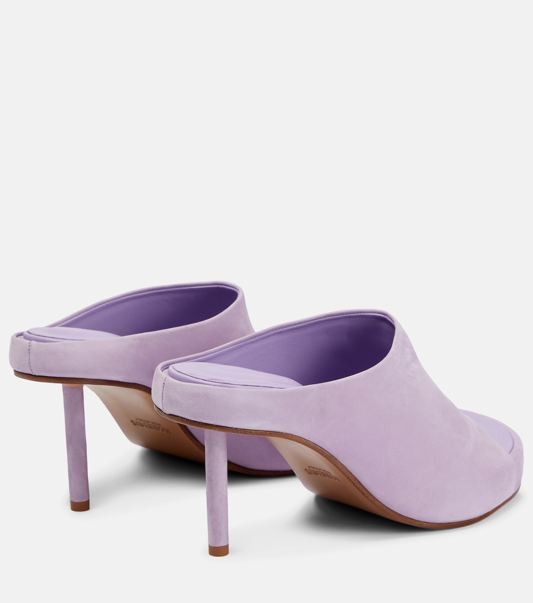 Pantoletten Les Mules Nuvola aus Veloursleder | Jacquemus