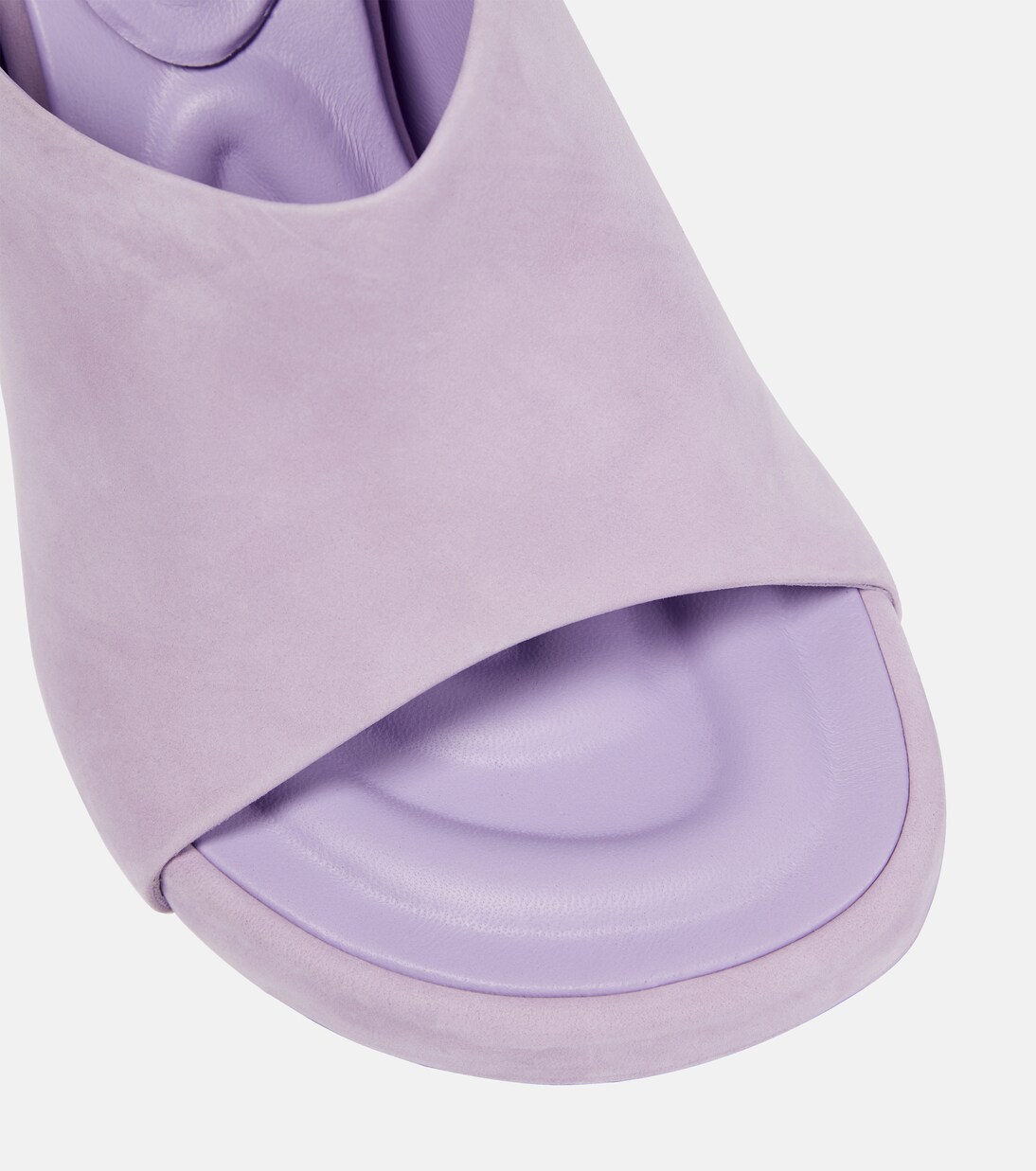 Pantoletten Les Mules Nuvola aus Veloursleder | Jacquemus