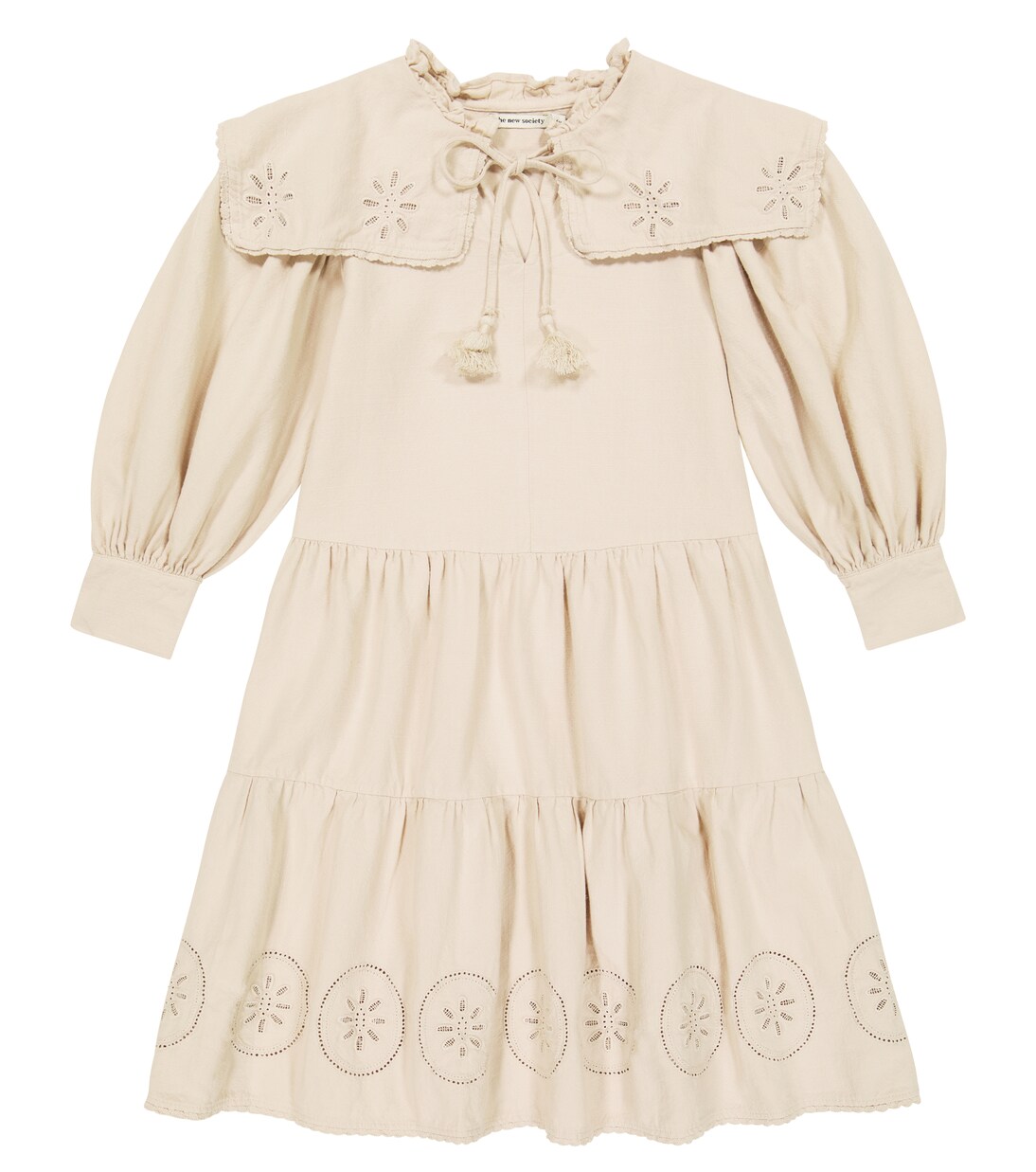 Geraldine embroidered midi dress | The New Society