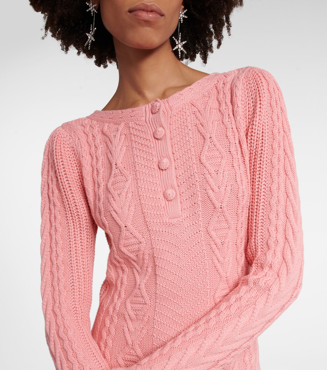 Minikleid Simmonette aus Strick | LoveShackFancy
