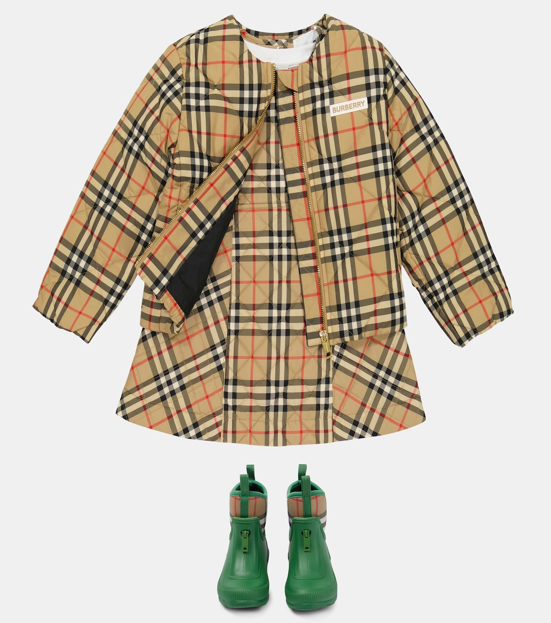 Bottines Vintage Check en caoutchouc | Burberry Kids