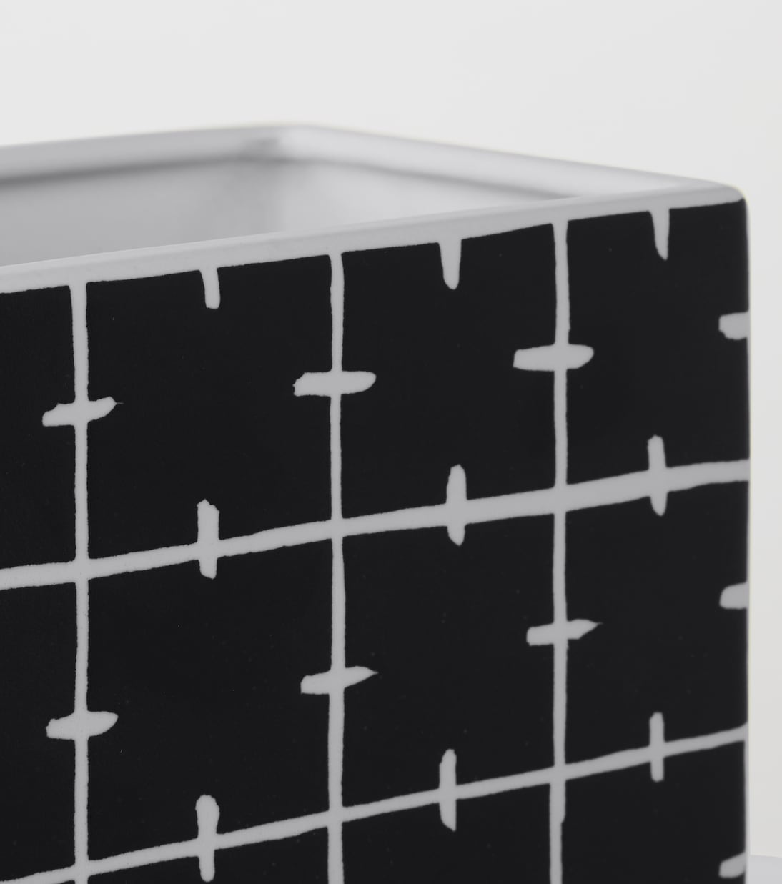 Rectangular ceramic vase | Nuove Forme