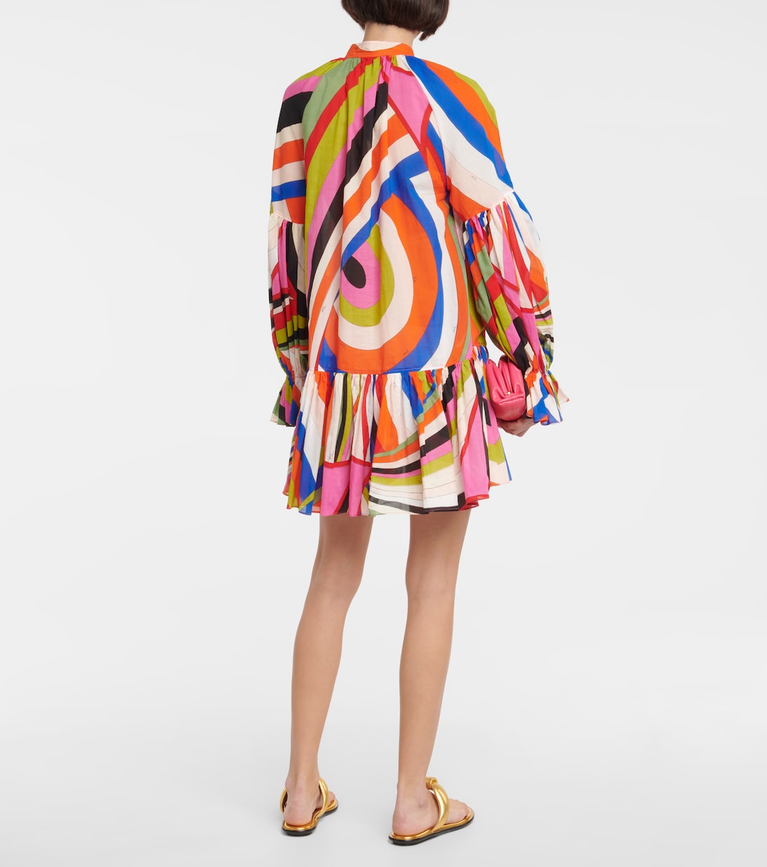 Robe imprimée en coton | Pucci