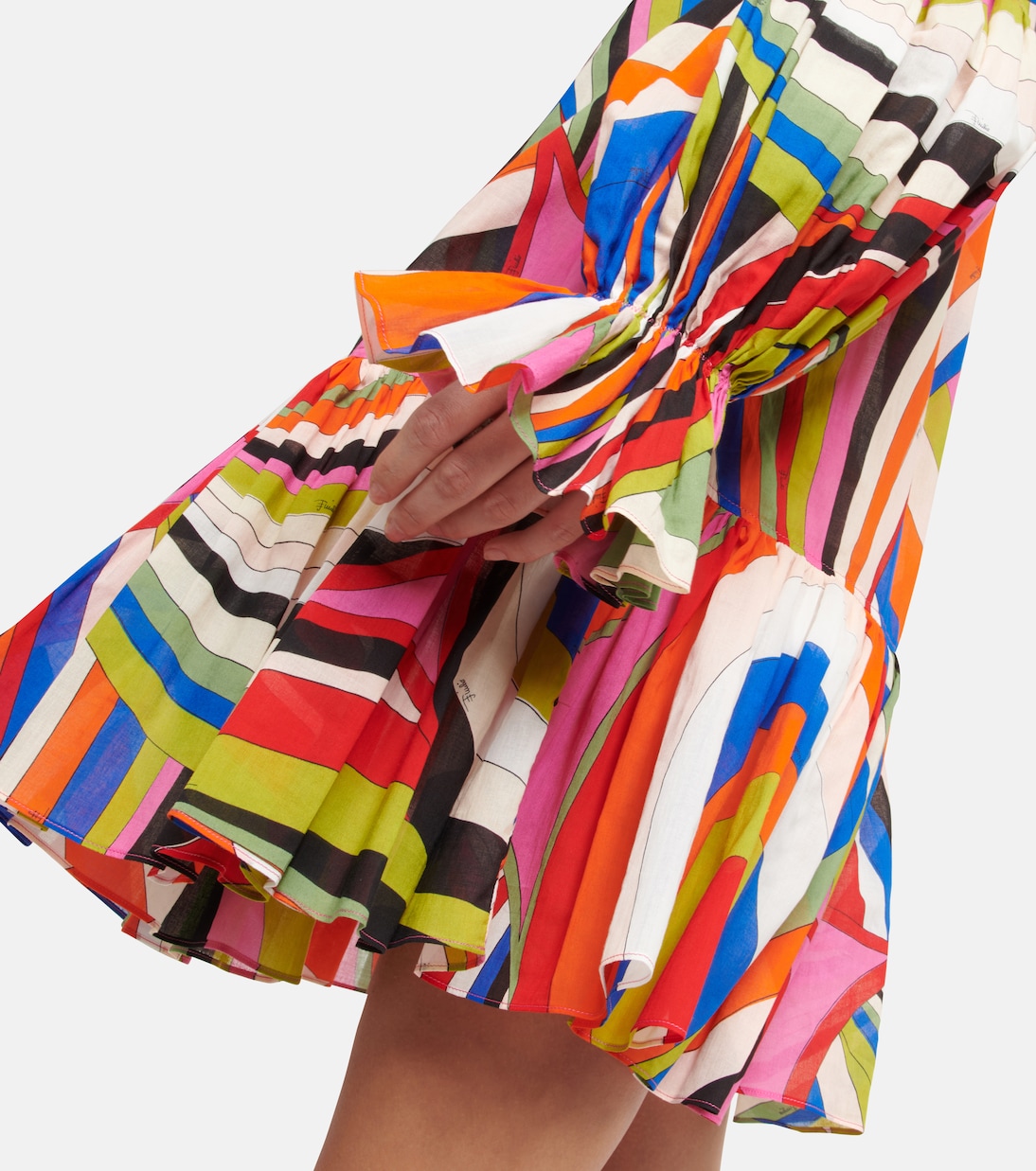 Robe imprimée en coton | Pucci