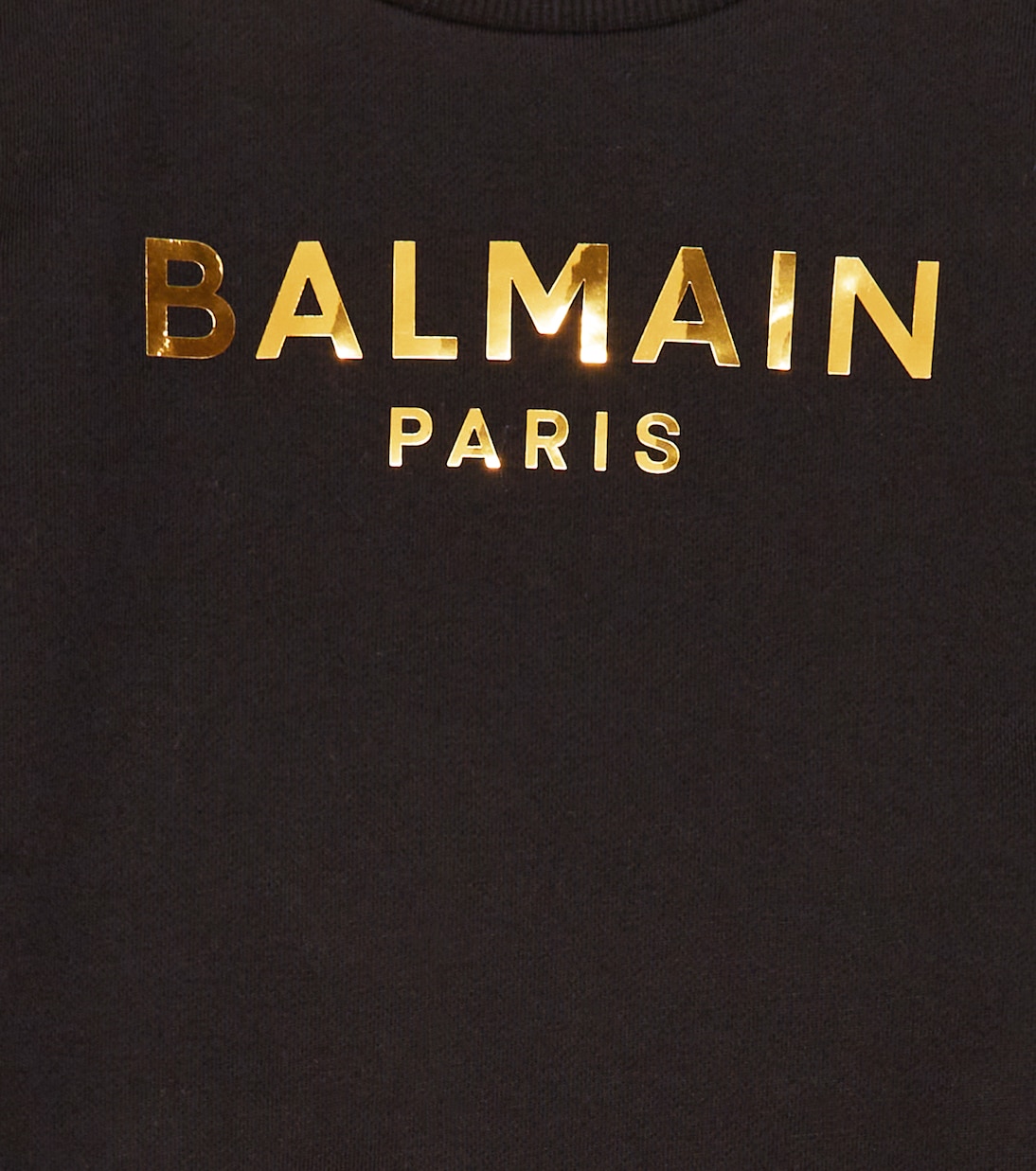 Sudadera de algodón con logo | Balmain Kids