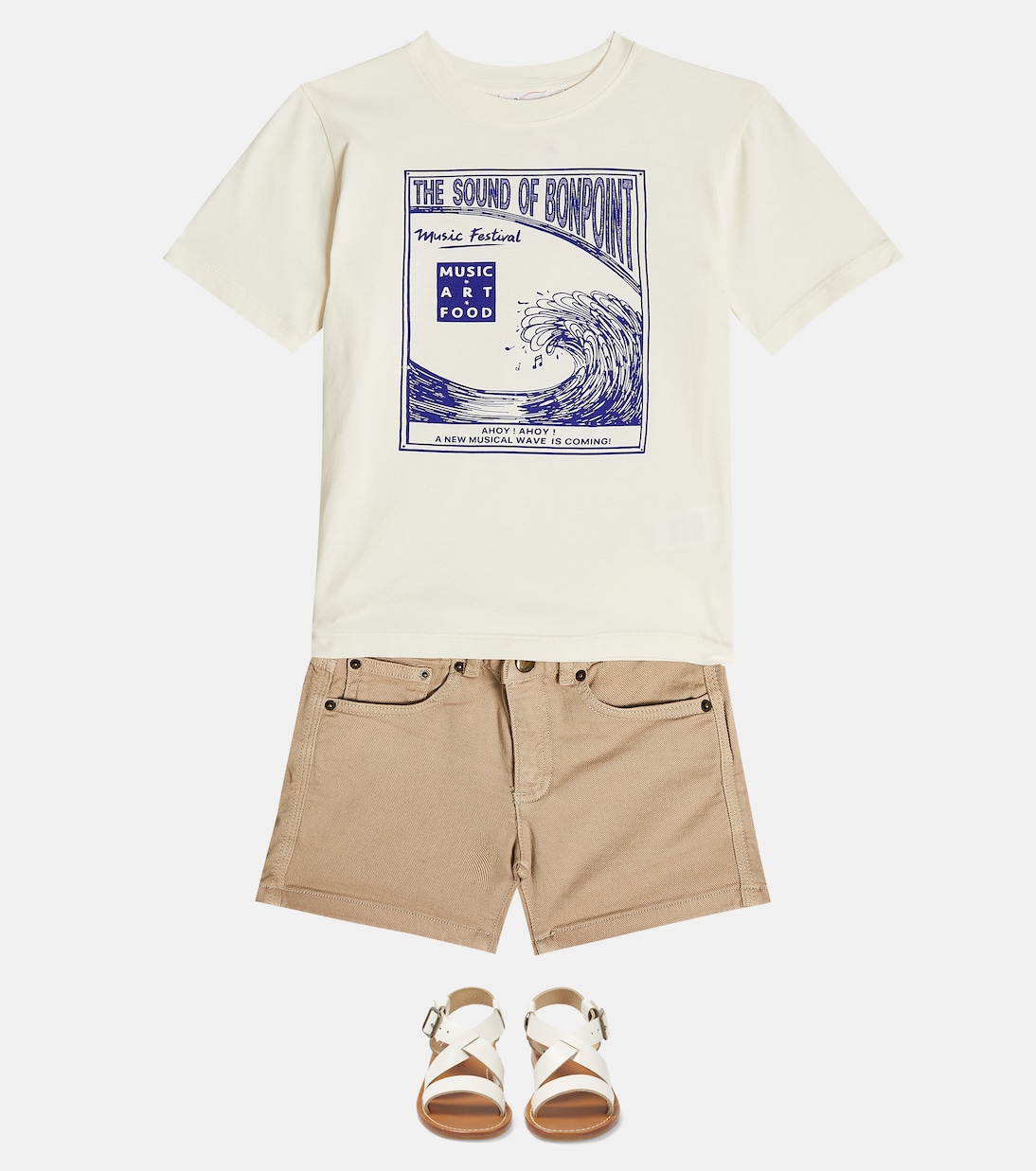 Corey denim Bermuda shorts | Bonpoint
