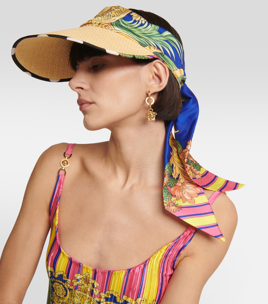 Versace sun visor hotsell
