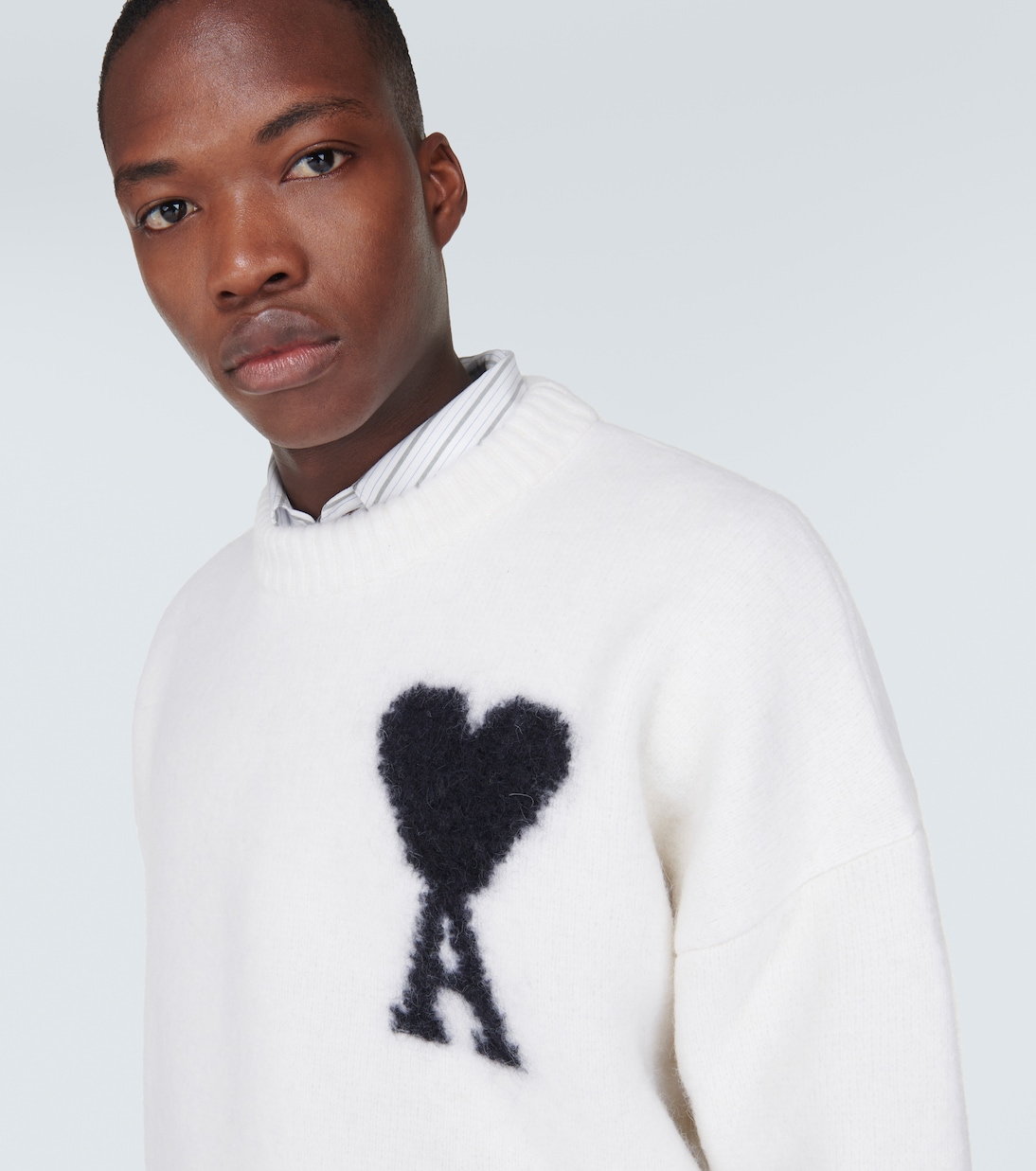 Wool-blend sweater | Ami Paris
