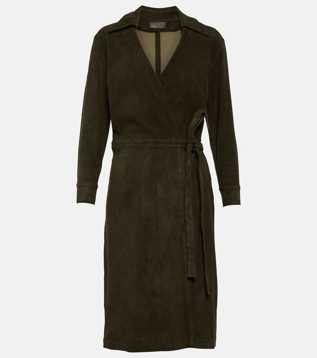 Minikleid Ross aus Veloursleder | Stouls
