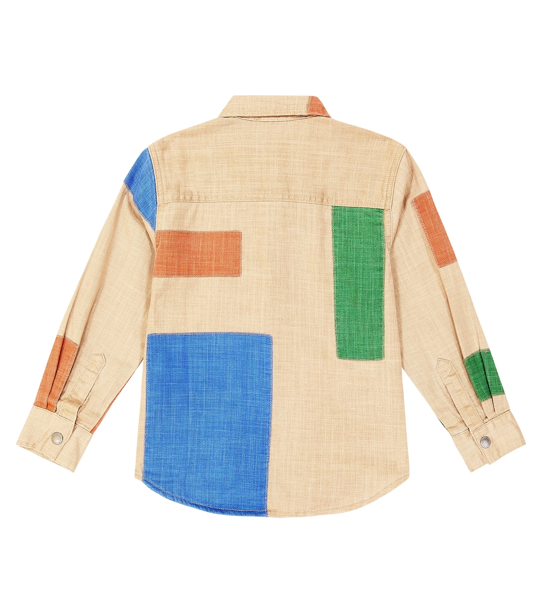 Camicia in cotone patchwork | Stella McCartney Kids
