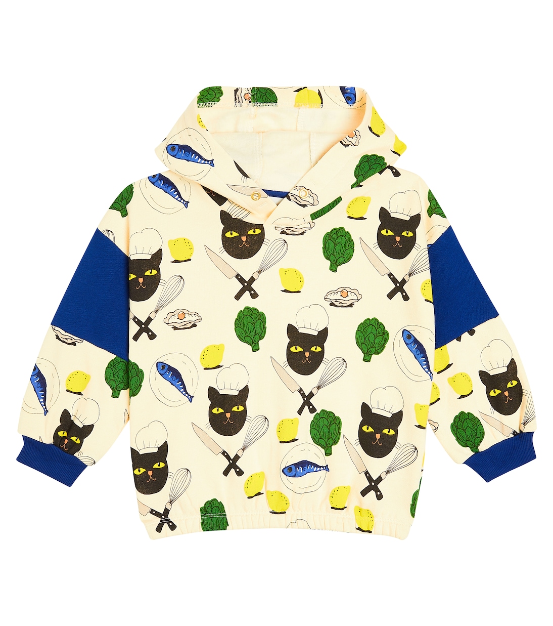Sudadera Chef Cat en jersey de algodón | Mini Rodini