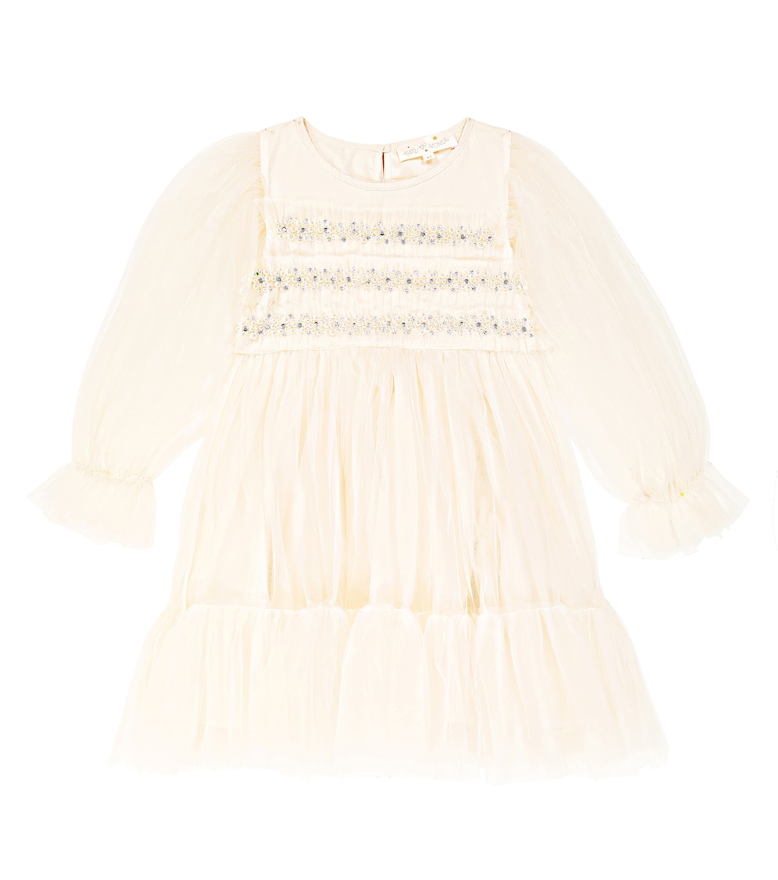 Verziertes Kleid Neva aus Tüll | Tutu Du Monde