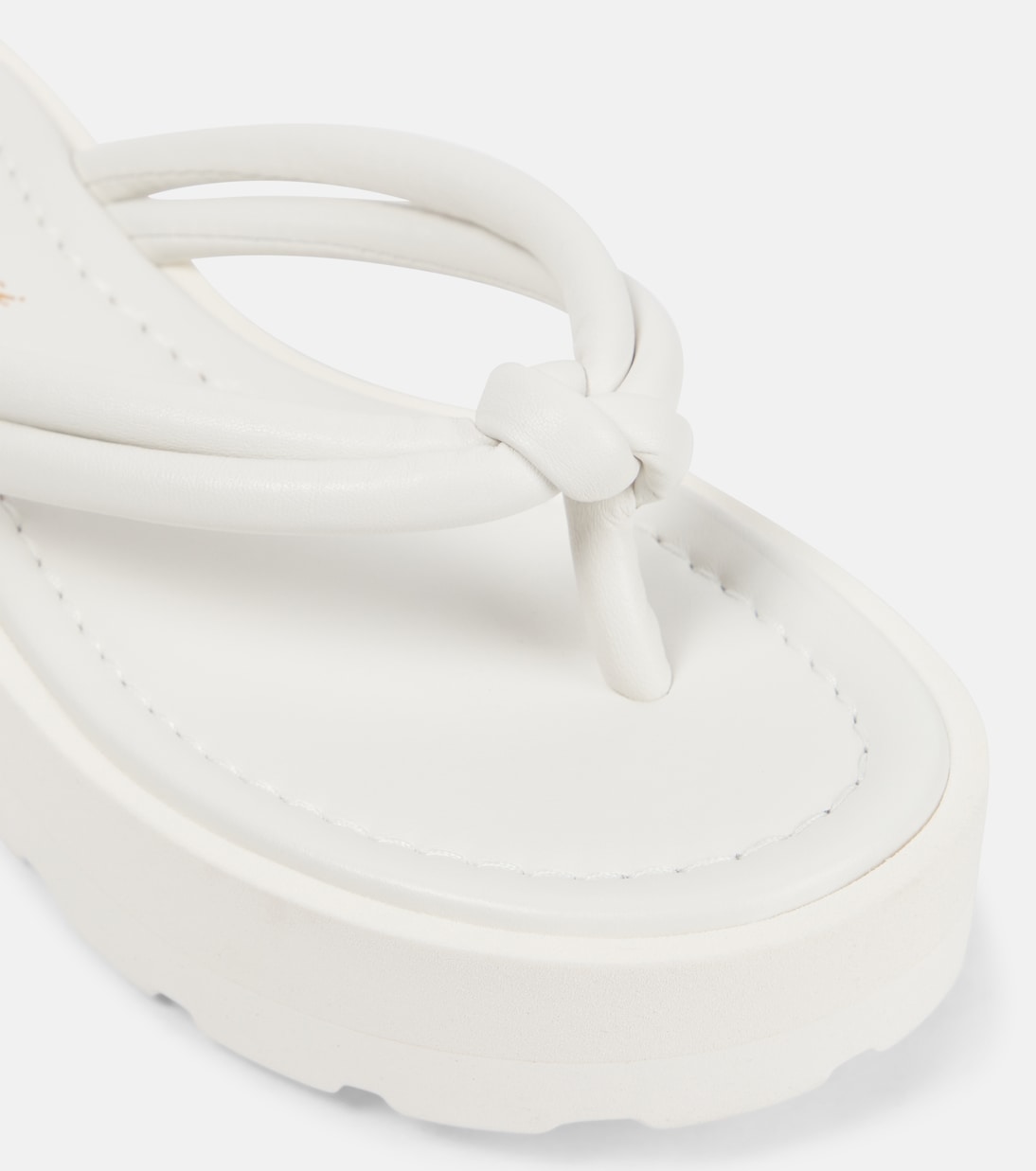 Plateausandalen aus Leder | Gianvito Rossi