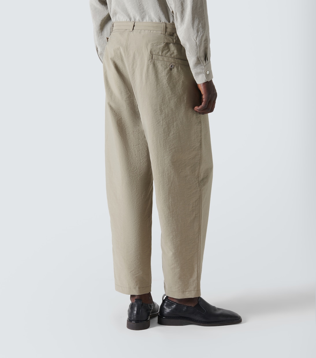 Pantalones tapered de mezcla de algodón | Lemaire