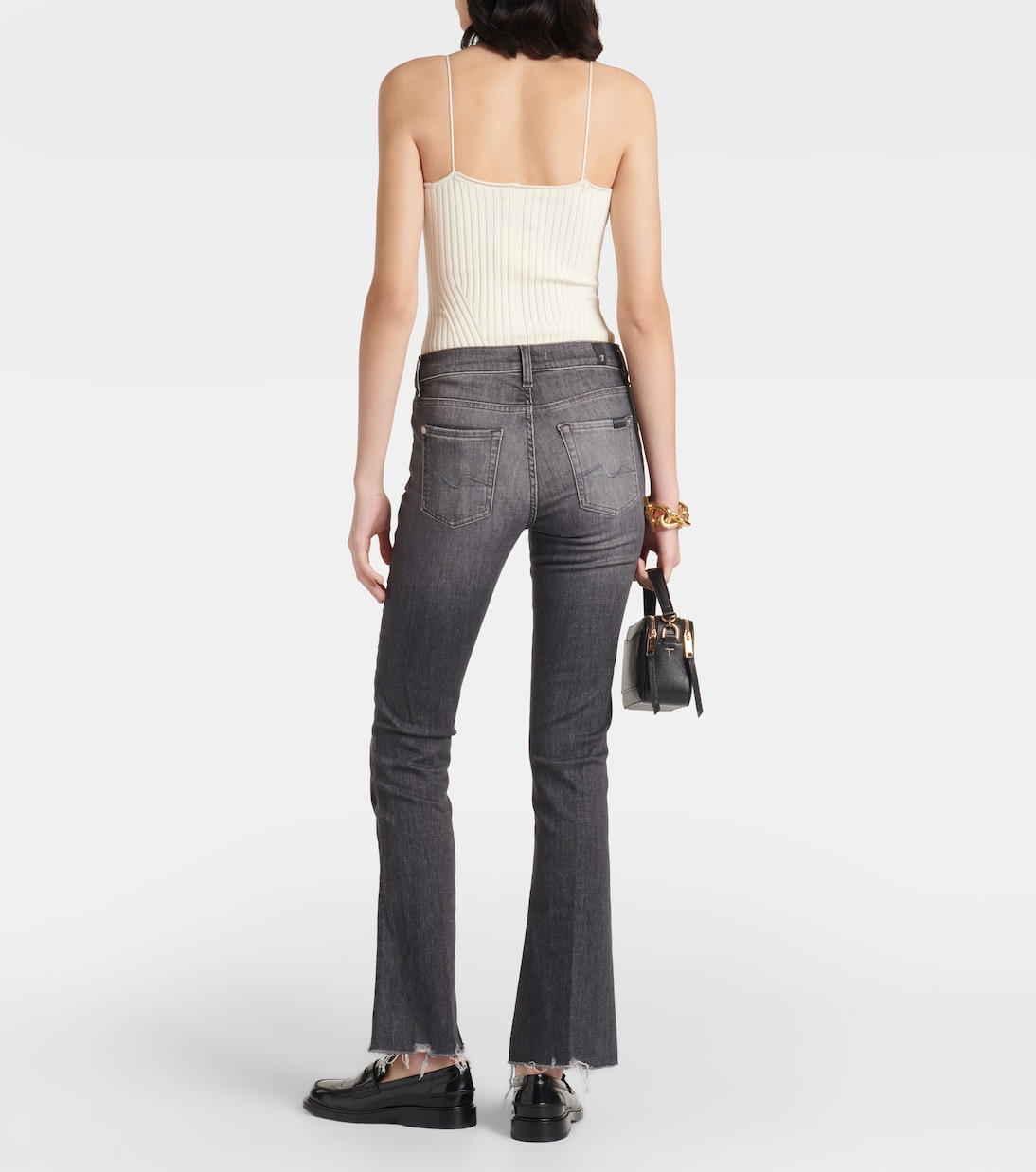Mid-Rise Bootcut Jeans | 7 For All Mankind