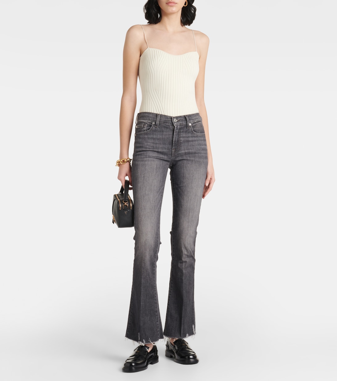 Mid-Rise Bootcut Jeans | 7 For All Mankind