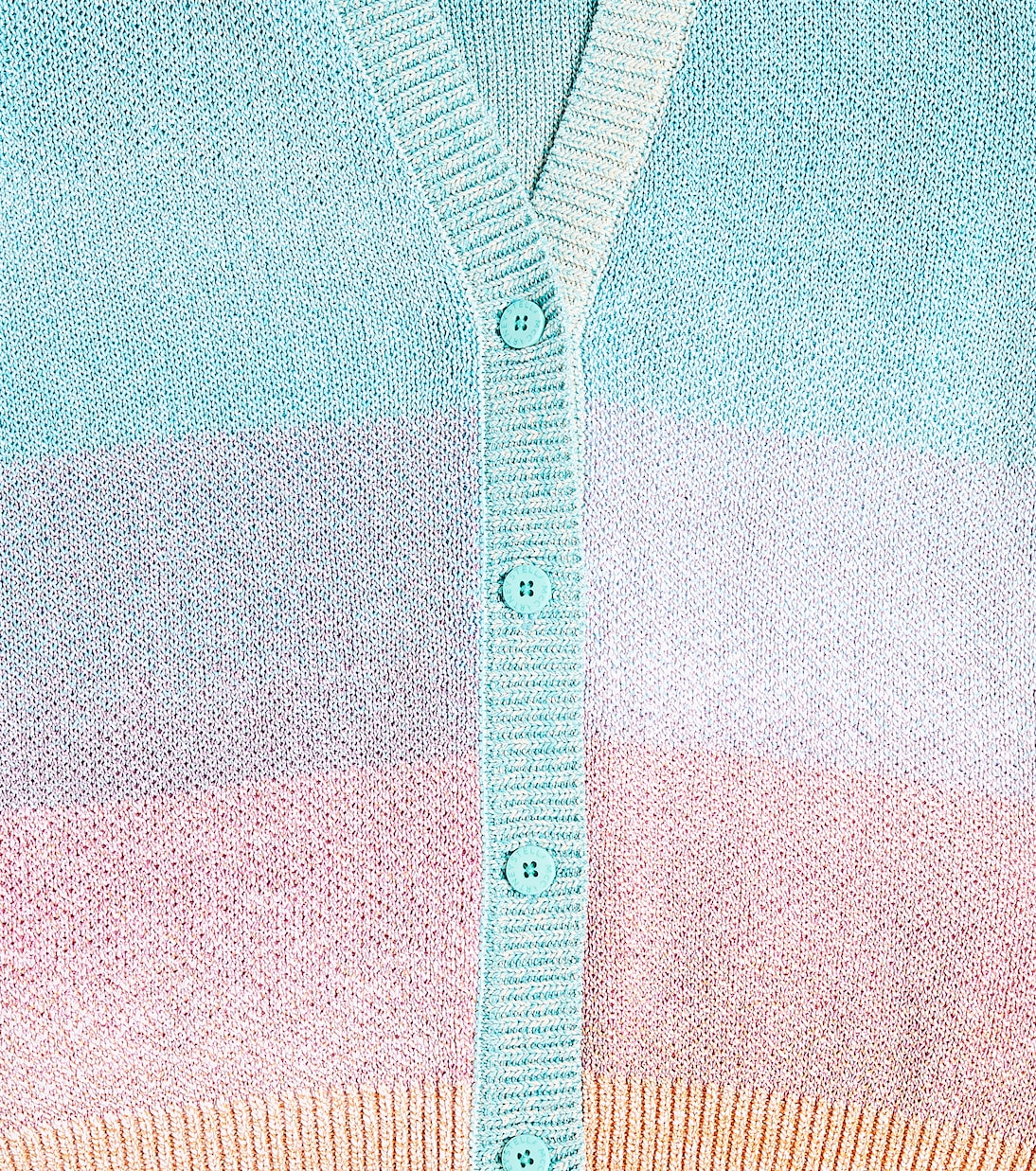 Cárdigan de algodón a rayas | Stella McCartney Kids