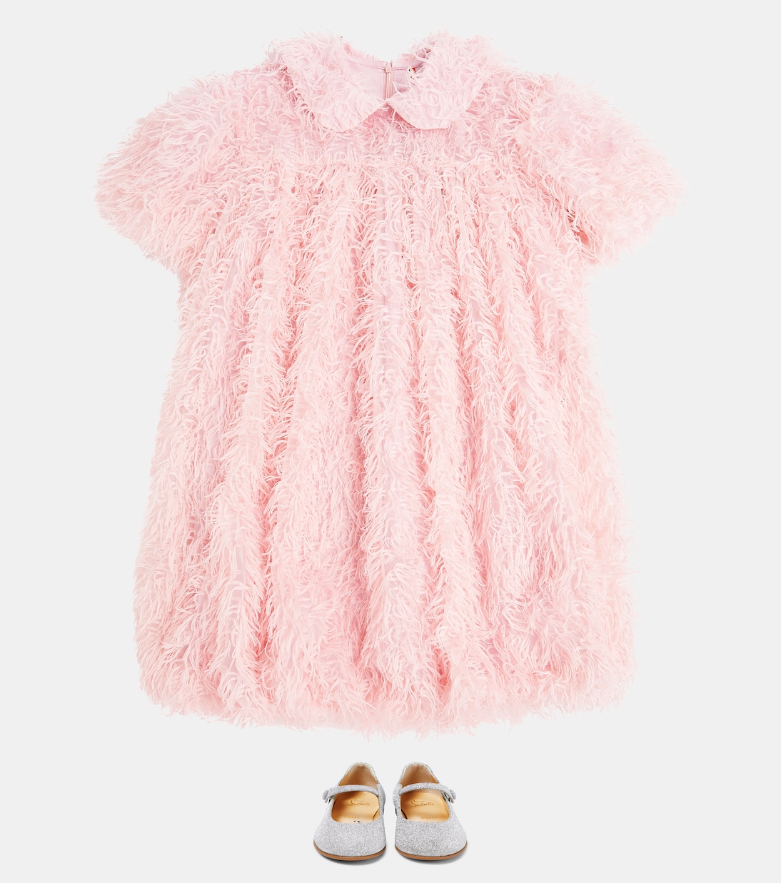 Kleid mit Federn | Caroline Bosmans