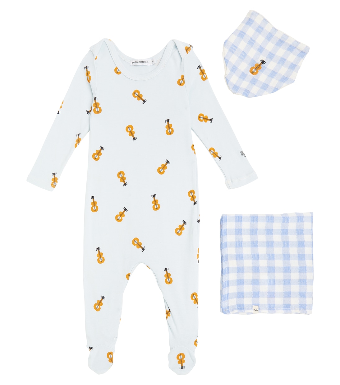 Baby Acoustic Guitar bodysuit and bloomers set | Bobo Choses