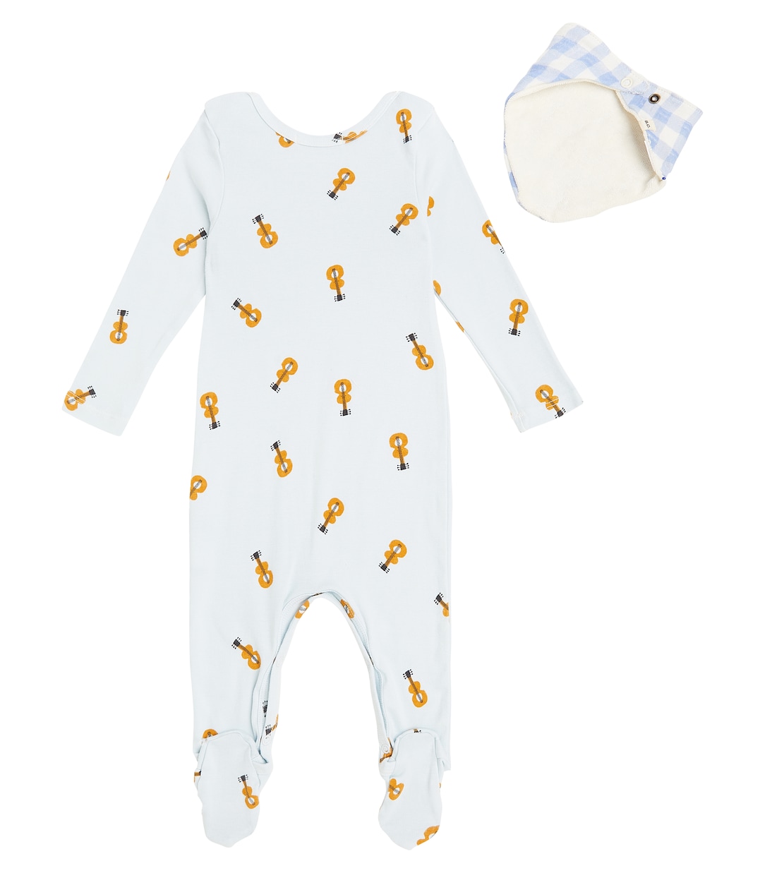 Baby Acoustic Guitar bodysuit and bloomers set | Bobo Choses