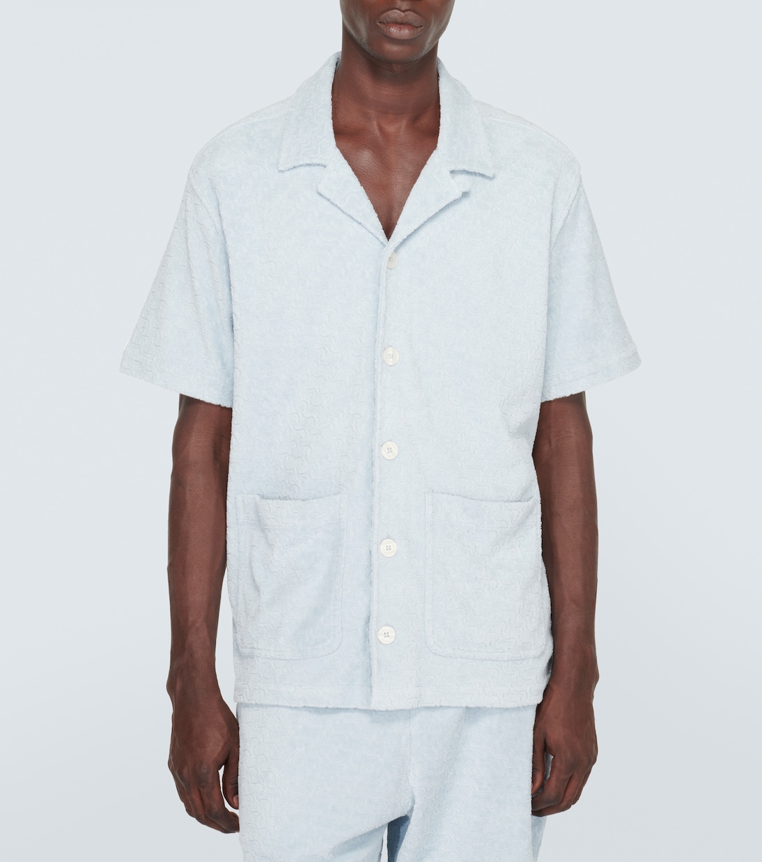 Camisa bowling Paco de rizo de algodón | Frescobol Carioca