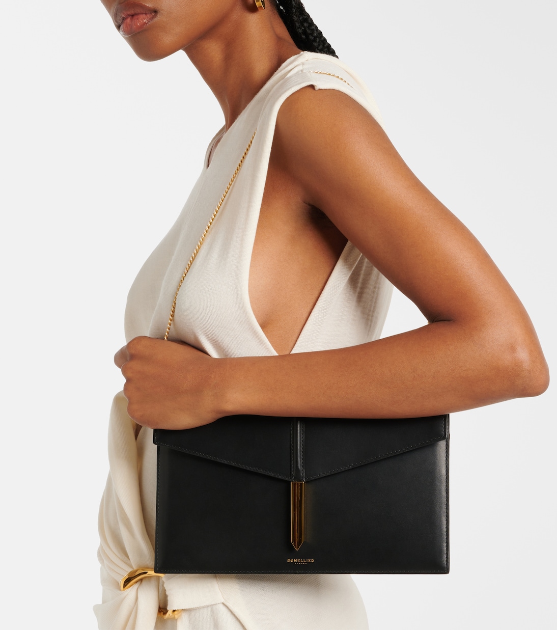 Tokyo leather clutch | DeMellier