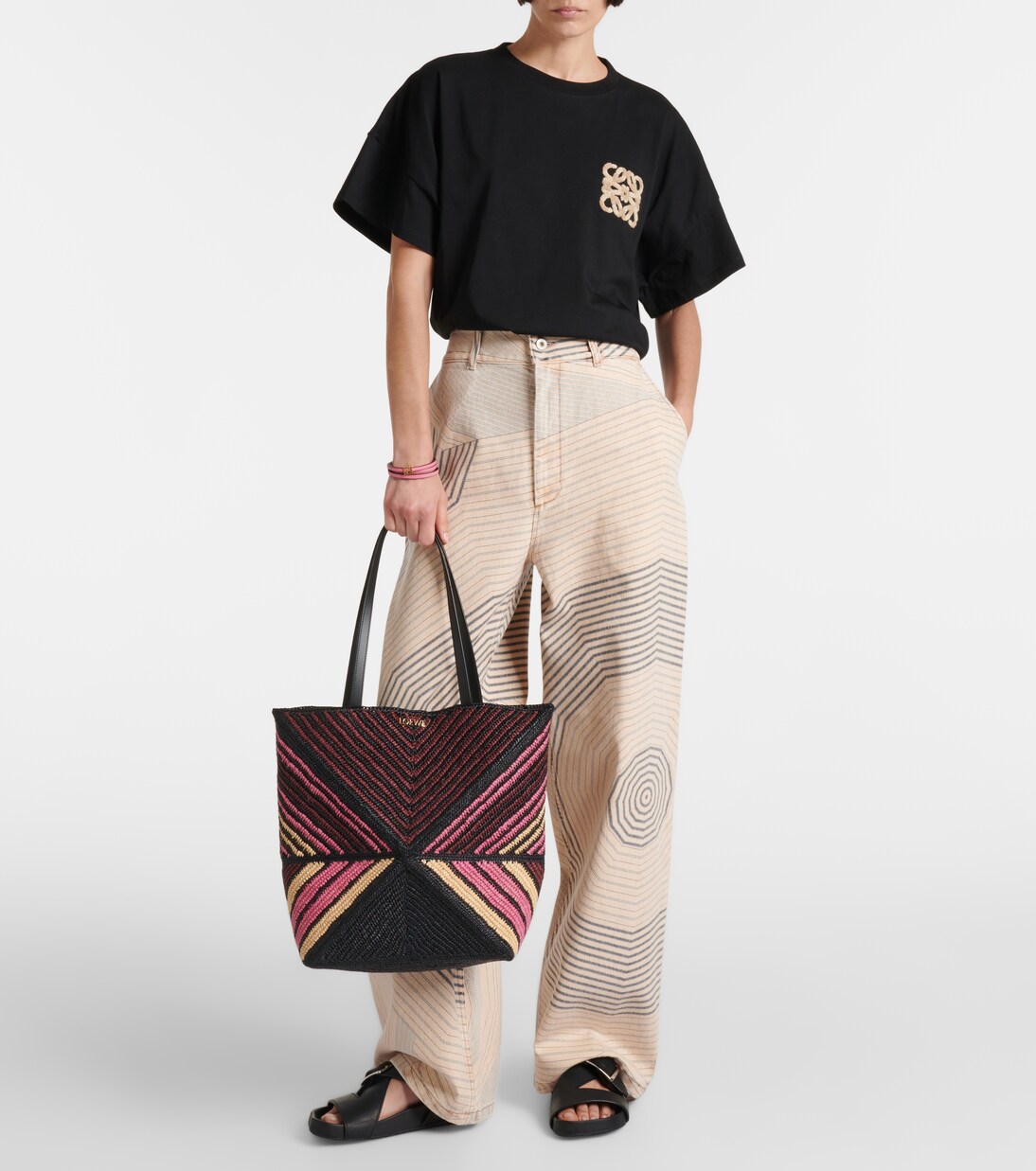 Sandalen Ease aus Leder | Loewe