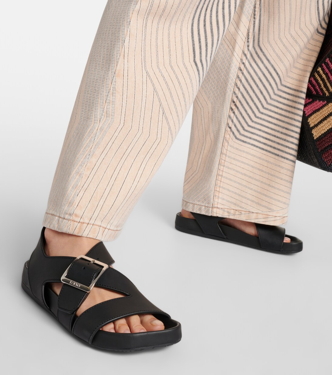 Sandalen Ease aus Leder | Loewe
