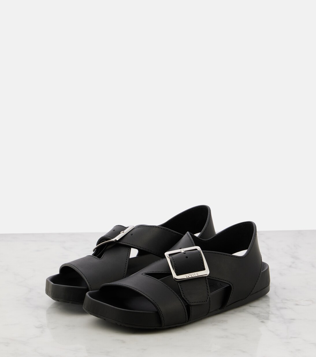 Sandalen Ease aus Leder | Loewe