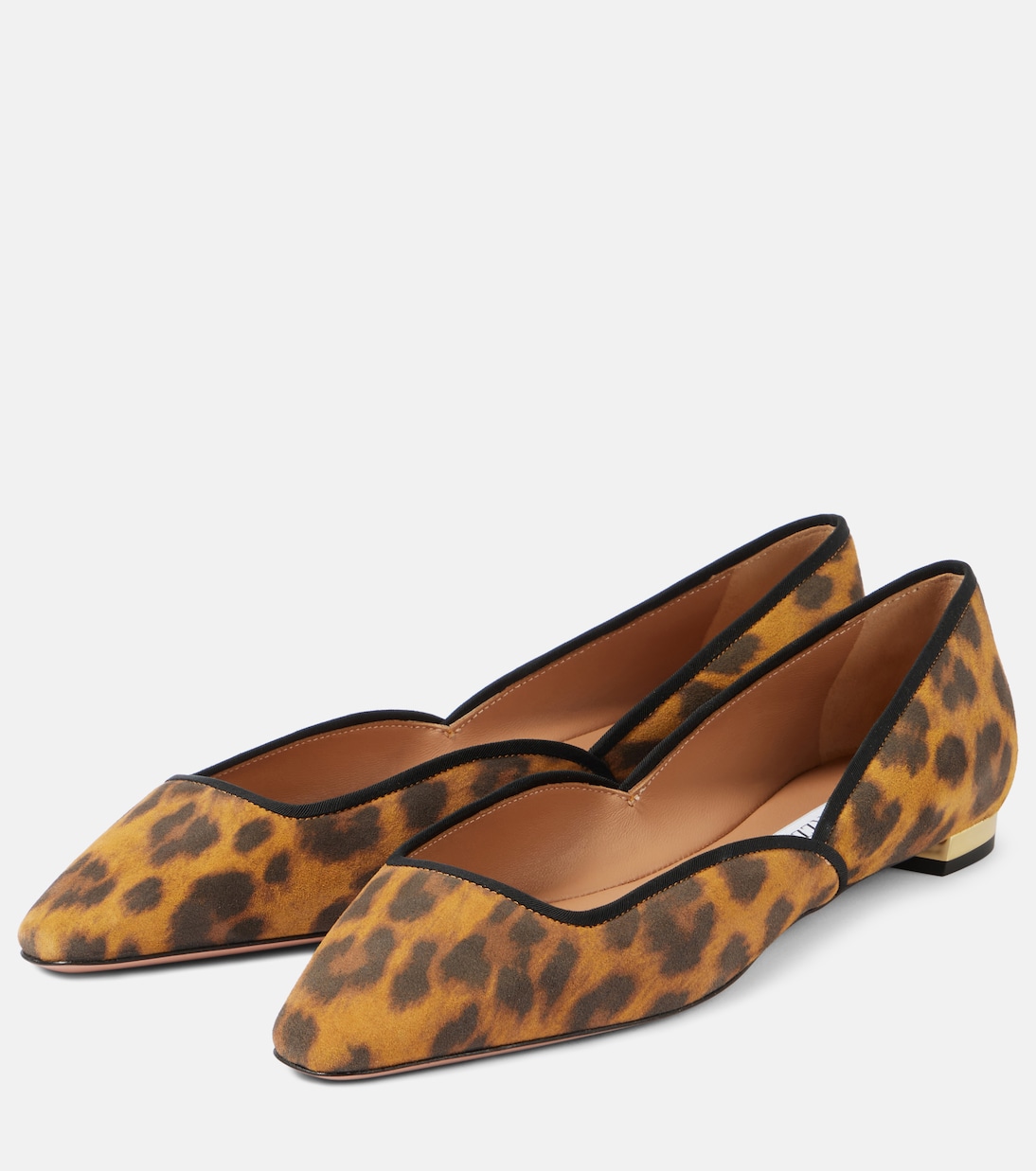 Maia Flay leather ballet flats | Aquazzura