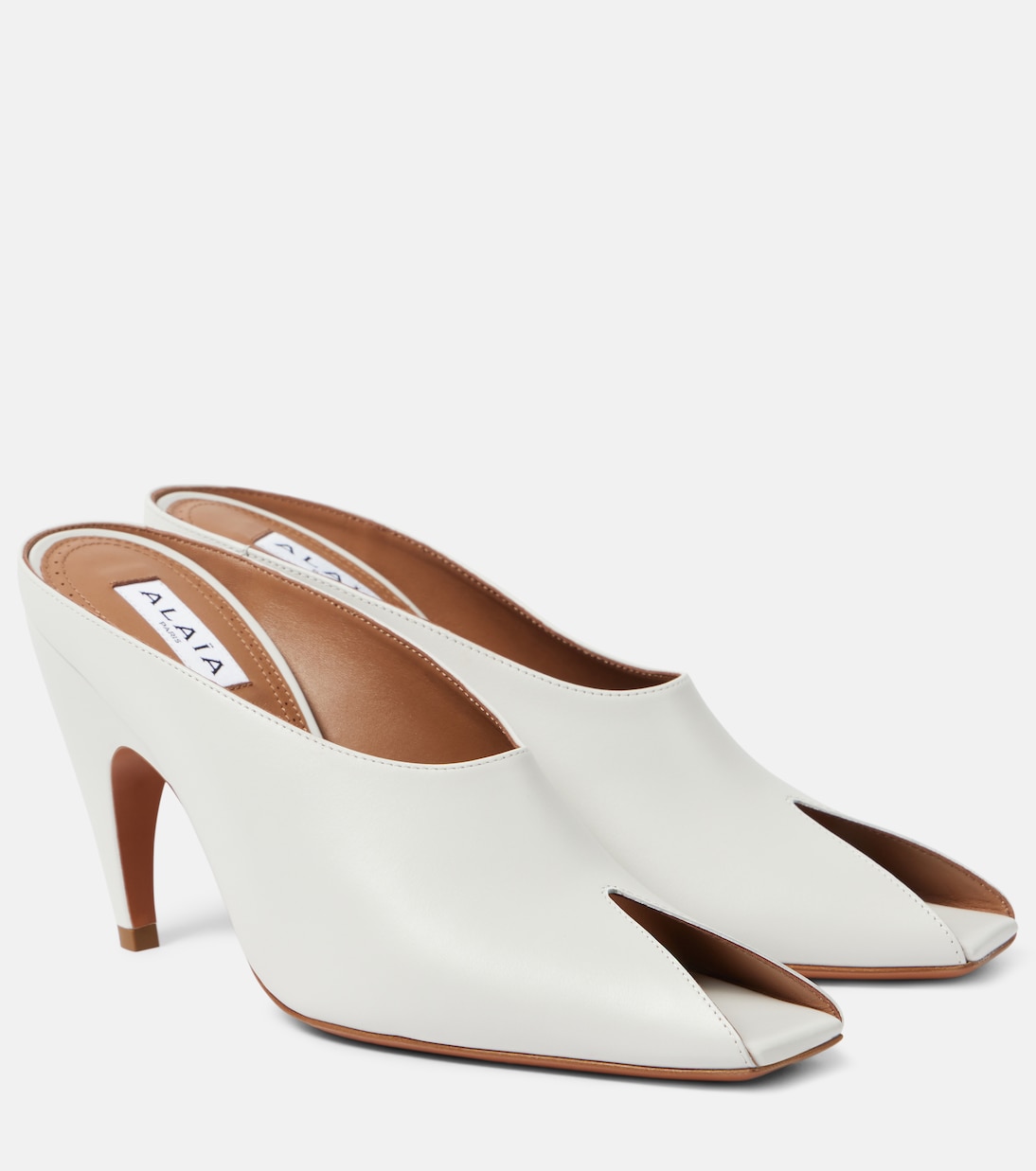 Mules Spike in pelle | Alaïa