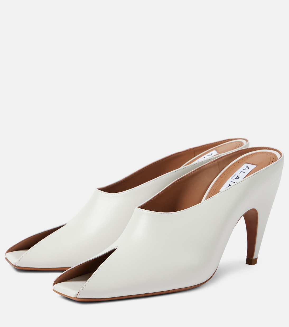 Mules Spike in pelle | Alaïa