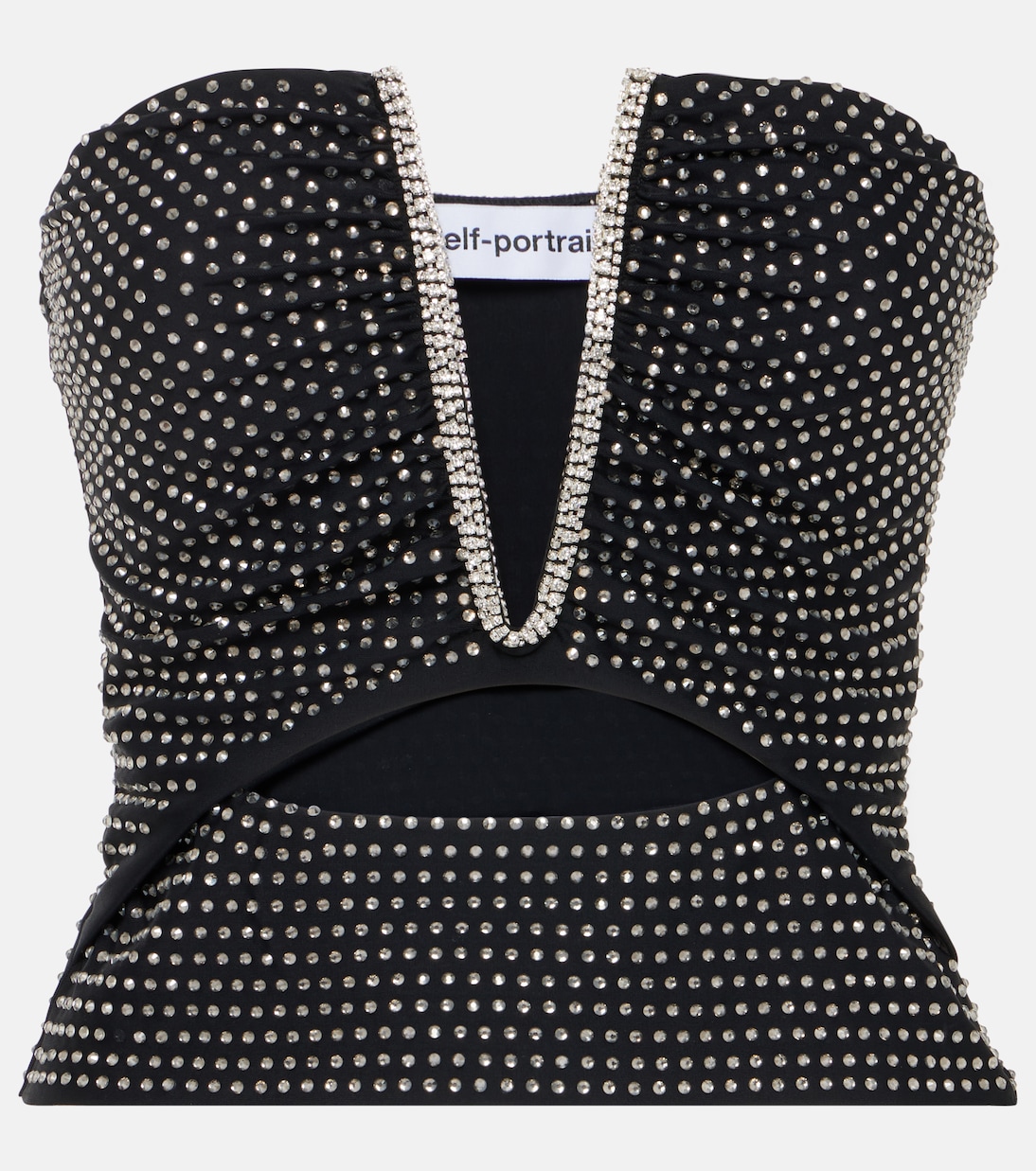 Top bustier à ornements | Self-Portrait